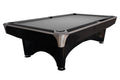 Billardtisch, Pool, Dynamic IV, glänzend schwarz, 8 ft., Simonis 860 grau