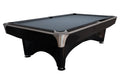 Billardtisch, Pool, Dynamic IV, glänzend schwarz, 8 ft., Simonis 860 shark grey