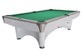 Billardtisch, Pool, Dynamic IV, 9 ft. (Fuß), glänzend-weiß, Simonis 760 gelbgrün