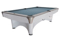 Billardtisch, Pool, Dynamic IV, 9 ft. (Fuß), glänzend-weiß, Simonis 760 puderblau