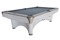 Billardtisch, Pool, Dynamic IV, 9 ft. (Fuß), glänzend-weiß, Simonis 860 shark grey
