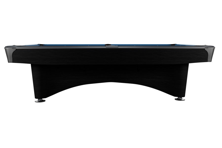 Billardtisch, Pool, Dynamic IV, 9 ft. (Fuß), matt-schwarz, Simonis 860 royalblau