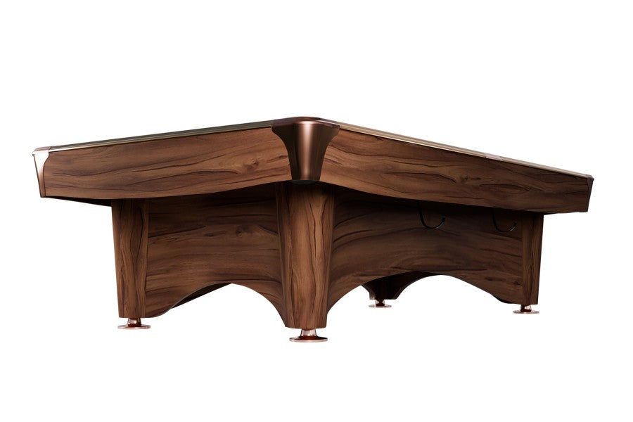 Billardtisch, Pool, Dynamic IV, modern-braun, 8 ft., Simonis 860 rot