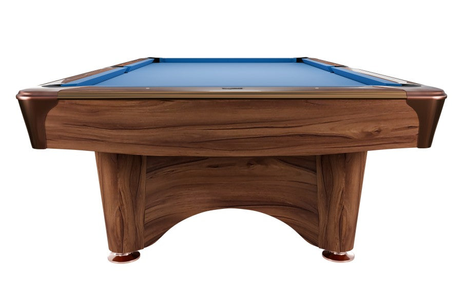 Billardtisch, Pool, Dynamic IV, modern-braun, 8 ft., Simonis 860 gelbgrün