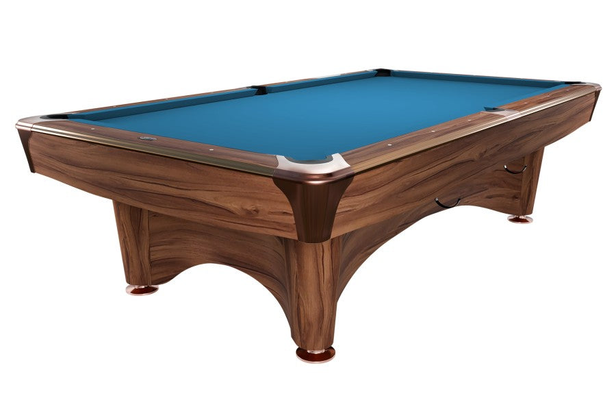 Billardtisch, Pool, Dynamic IV, modern-braun, 8 ft., Simonis 860 elektrikblau