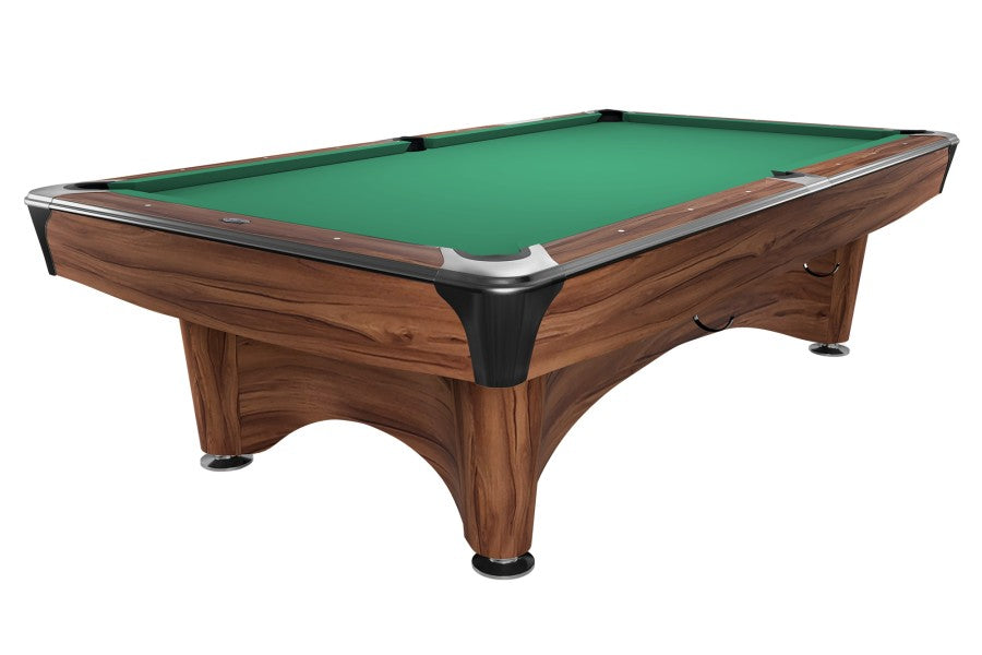 Billardtisch, Pool, Dynamic IV, modern-braun, 9 ft., Simonis 760 gelbgrün