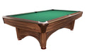 Billardtisch, Pool, Dynamic IV, modern-braun, 8 ft., Simonis 860 gelbgrün