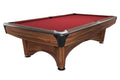 Billardtisch, Pool, Dynamic IV, modern-braun, 9 ft., Simonis 760 rot