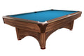 Billardtisch, Pool, Dynamic IV, modern-braun, 8 ft., Simonis 860 turnierblau