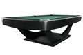 Billardtisch, Pool, Dynamic Axion, 9 ft. (Fuß), matt-schwarz, Simonis 760 gelbgrün
