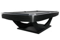 Billardtisch, Pool, Dynamic Axion, 9 ft. (Fuß), matt-schwarz, Simonis 760 grau