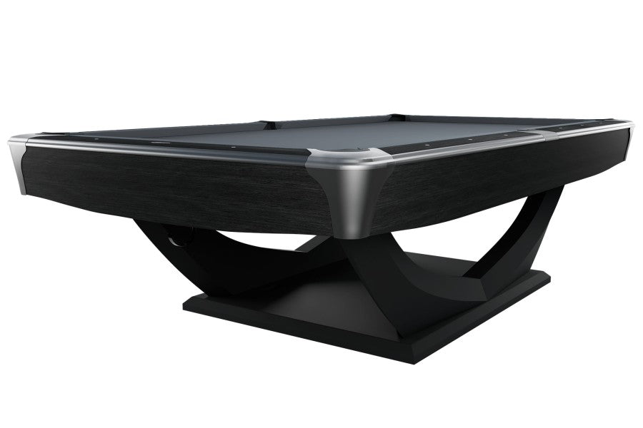 Billardtisch, Pool, Dynamic Axion, 9 ft. (Fuß), matt-schwarz, Simonis 860 shark grey