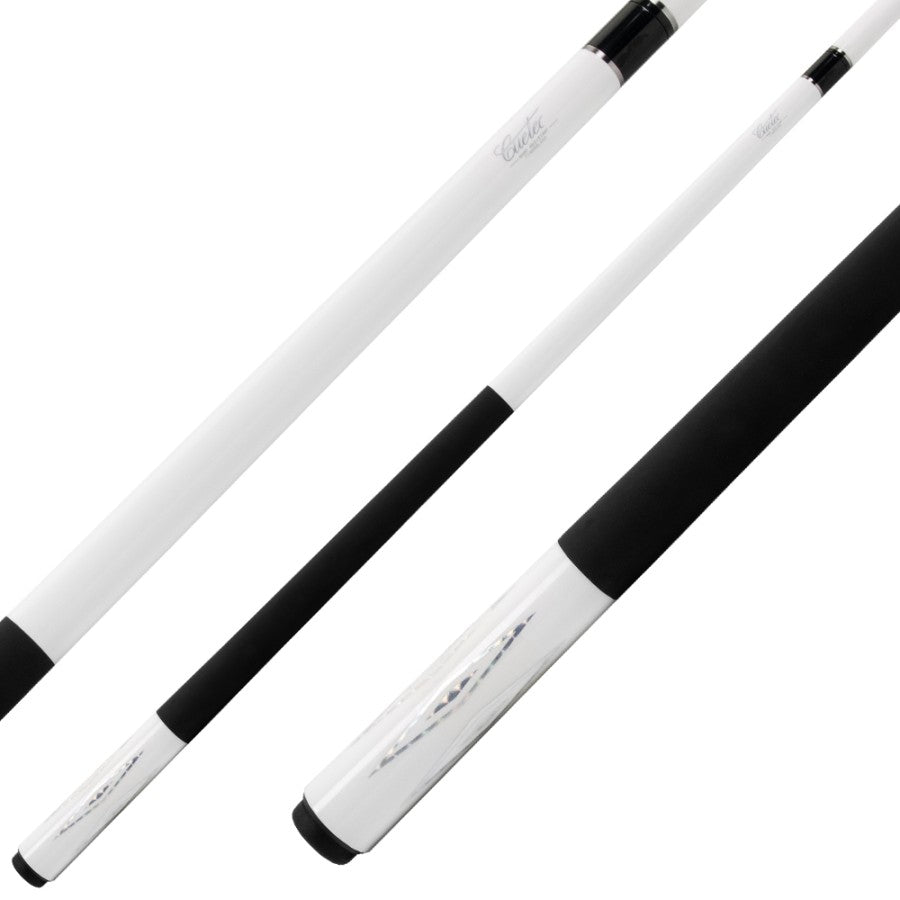 Billardqueue, Pool, Cuetec Platinum Diamond Laser, weiß, 3/8x14