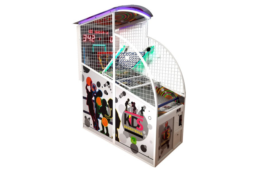 Basketballmaschine, Kids Edition, Mit Münzprüfer