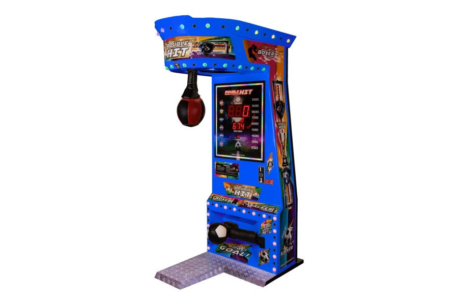 Pro Games Kickboxautomat, Double Hit, blau