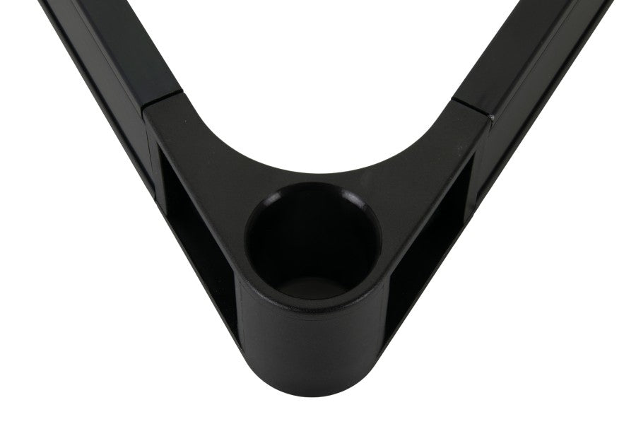 Dreieck, Pool, RackStar, Aluminium, schwarz, 57,2 mm, schwarz