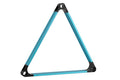 Dreieck, Pool, RackStar, Aluminium, schwarz, 57,2 mm, blau