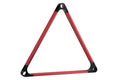 Dreieck, Pool, RackStar, Aluminium, schwarz, 57,2 mm, rot