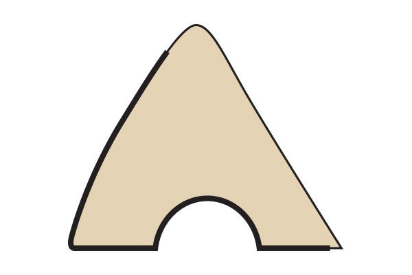 Bandengummi, Pool, K-66, 48 Zoll, 121,92 cm, 6 Stück (Set)