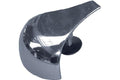 Metallecken, Pool, für Triumph & Eliminator, silber, 4 Stück (Set)