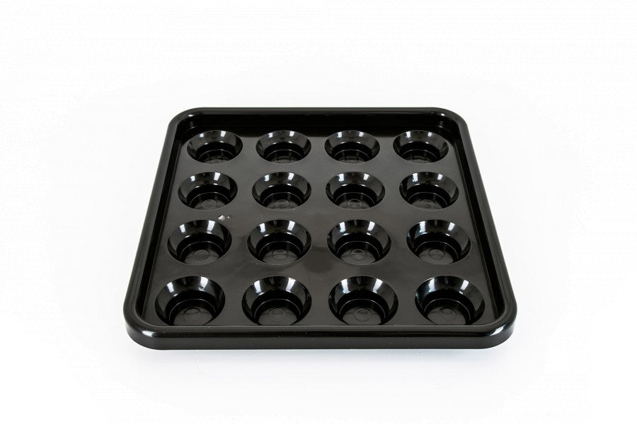 Balltablett, Pyramide, BTPy-1 für 68 mm Bälle, schwarz