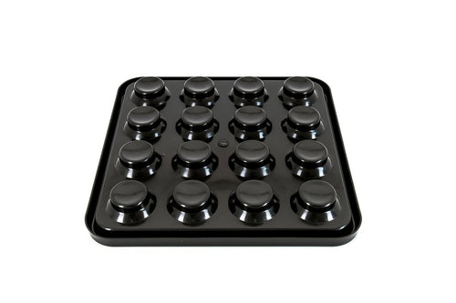 Balltablett, Pyramide, BTPy-1 für 68 mm Bälle, schwarz