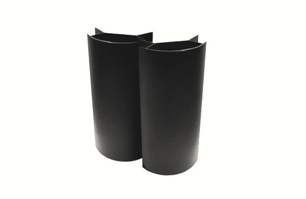 Unteres Rahmenecken-Set, Pool, für Eliminator & Triumph, schwarz, 4 Stück
