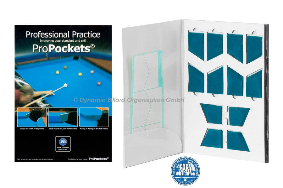 Taschenverengung, Pool, ProPockets, turnierblau