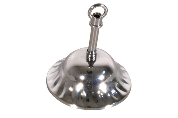 Billardlampe, Crown, silber, 4 Schirme, Ø 38 cm, 146 cm