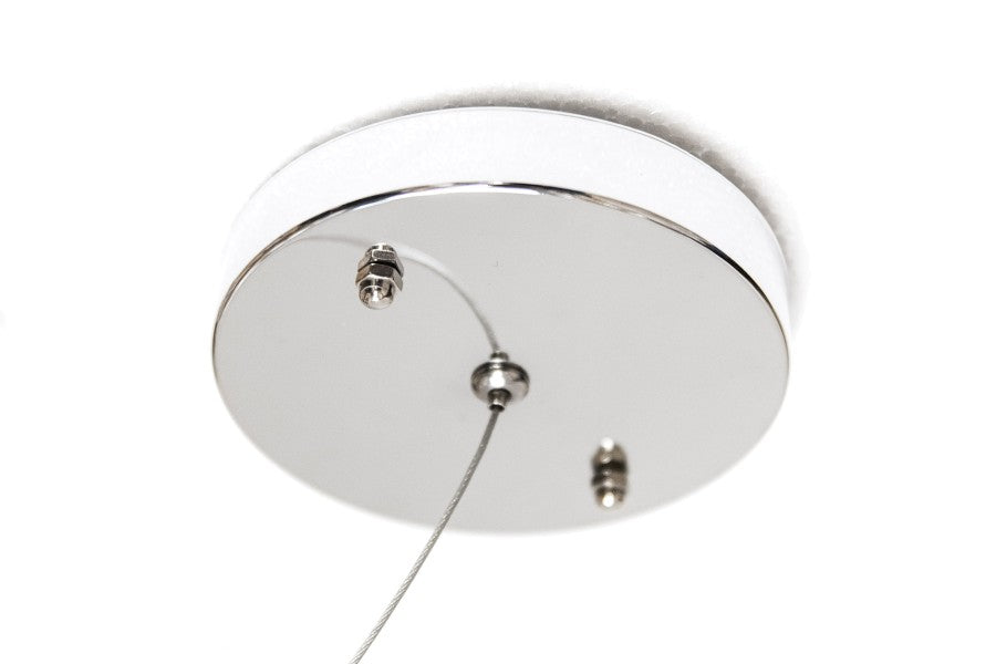 Billardlampe, LED Flat, silber, 195 x 70 x 6,5 cm, gebraucht