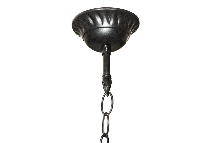 Billardlampe, Opera, 3 Schirme, schwarz, Ø 38 cm, 156 cm