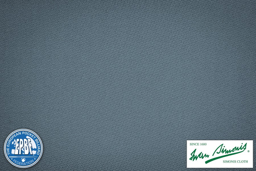 Billard-Tuch Simonis 860, 165 cm, puderblau