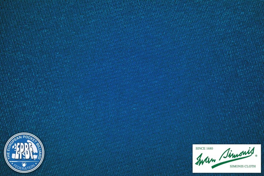 Billard-Tuch Simonis 860, 198 cm, royalblau