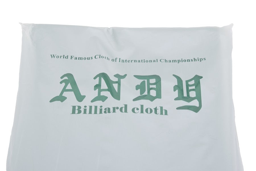 Billardtuch, vorgeschnittenes Set, Andy600 Club, Set für 9-Fuß-Tisch, gelbgrün