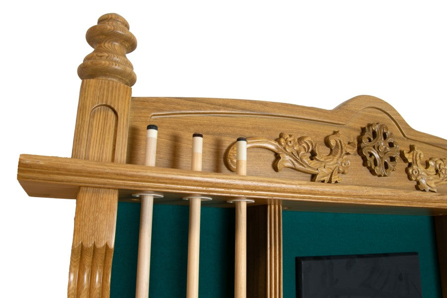 Queuehalter, für 6 Billardqueues Wall Rack, eiche