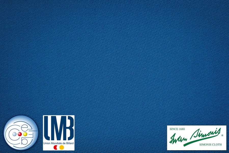 Billardtuch, Simonis Rapid 300, delsa blue, 195 cm