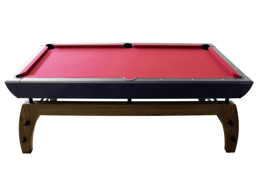 Billardtisch, Pool, Montego, 7 ft. (Fuß), schwarz-silber, ohne Abdeckplatte