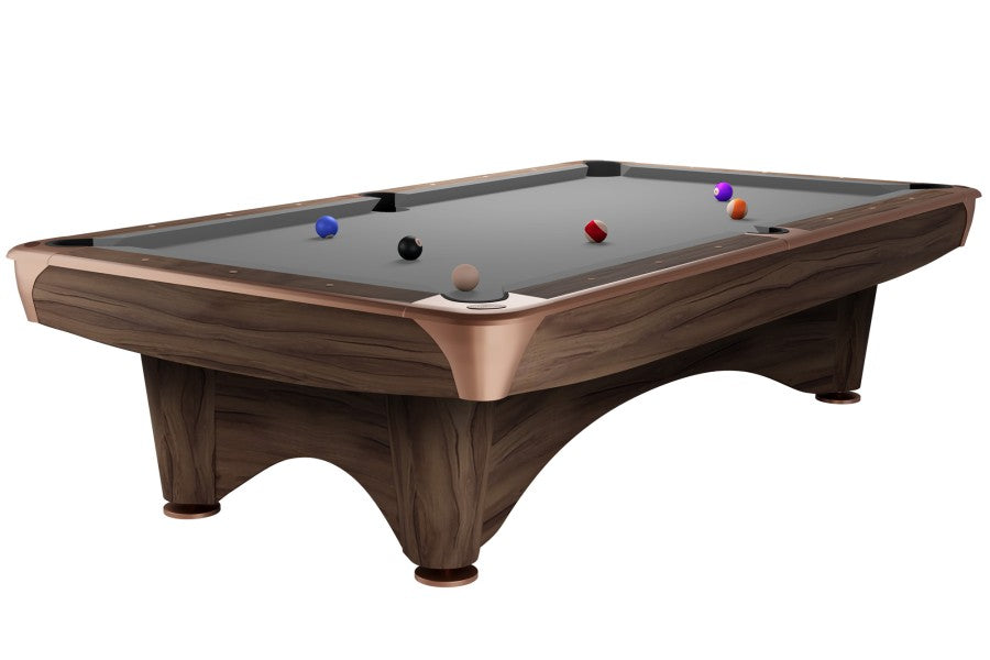 Billardtisch, Pool, Dynamic III, 8 ft. (Fuß), modern-braun, Simonis 760 grau