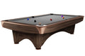 Billardtisch, Pool, Dynamic III, 8 ft. (Fuß), modern-braun, Simonis 760 grau