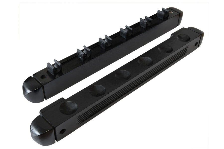 Queue-Wandhalter, Roman, 40 cm, für 6 Billardqueues, schwarz