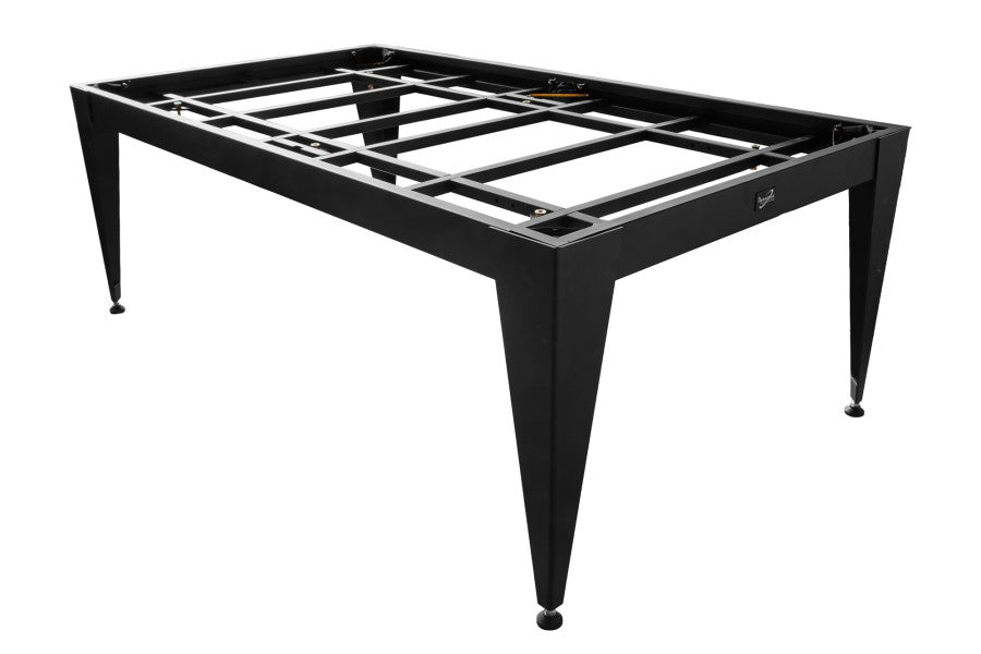 Billardtisch / Esstisch, Pool, Vancouver III, 7 ft. (Fuß), schwarz/braun, blaues Tuch