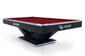 Billardtisch, Pool, Rasson Victory II Plus, 8 ft., schwarz, Ausstellungsstück, Simonis 760 burgund