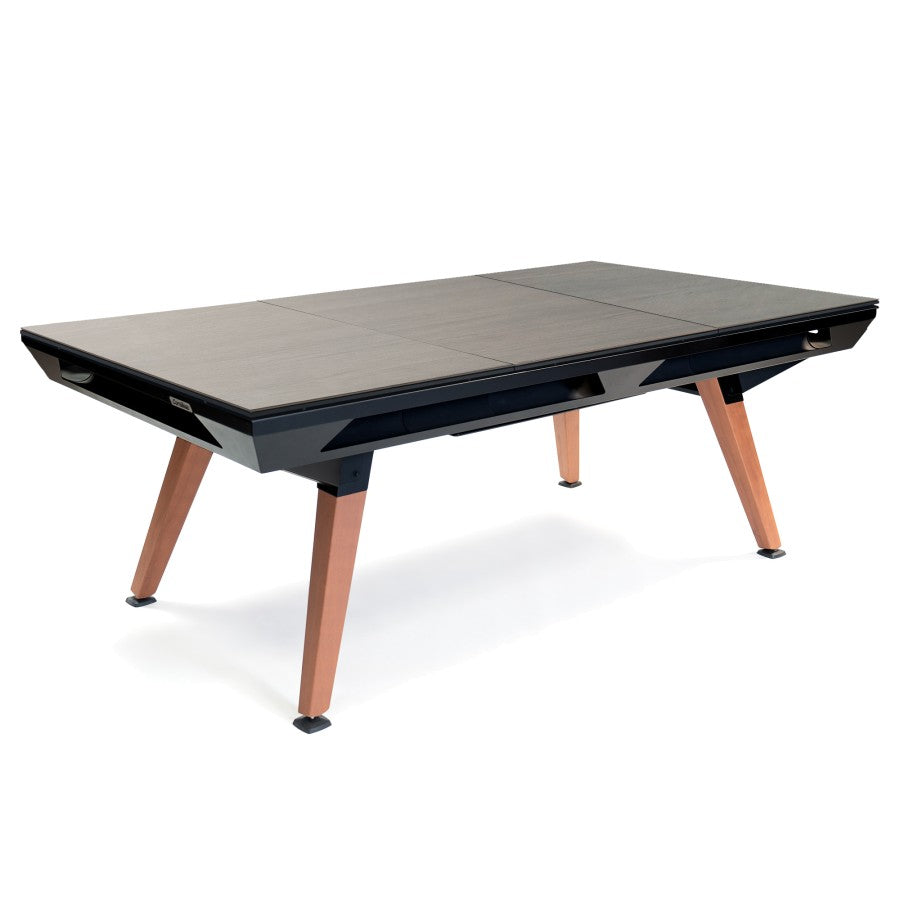 Abdeckplatte, 7 ft. (Fuß), Holzdekor für schwarzen Cornilleau Origin Outdoor Billardtisch