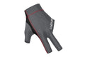 Handschuh, Cuetec Axis, 3-Finger, speed gray, für linke Hand, XL