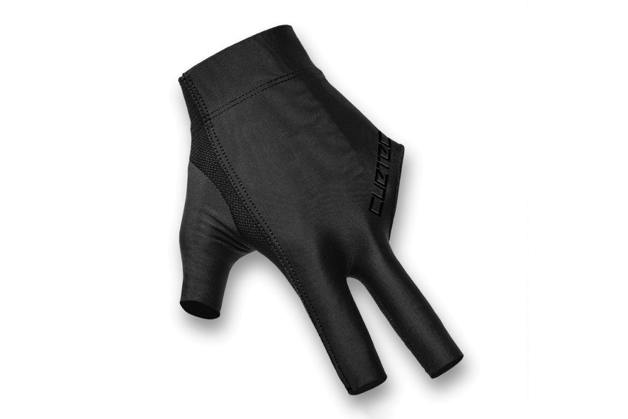 Handschuh, Cuetec Axis, 3-Finger, Noir Edition, für linke Hand, XL