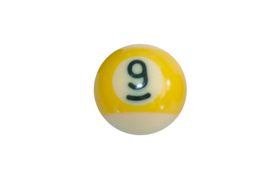 Poolballmagnet, No.9, PM2, gelb