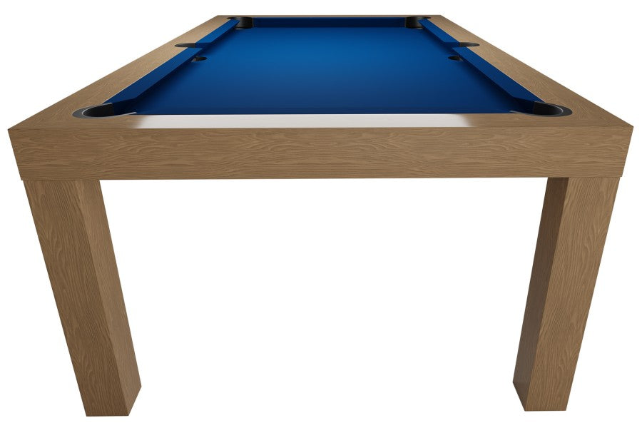 Billardtisch / Esstisch, Pool, Diner, eiche, 7 ft., Clubtuch gelbgrün