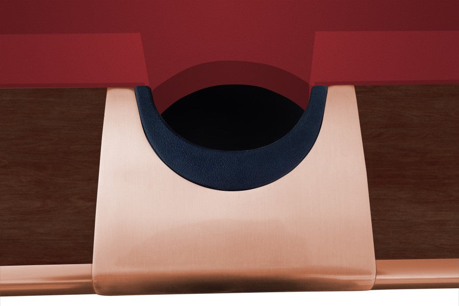 Billardtisch "Dynamic III", 9', braun, Pool, gebraucht, Simonis 760 blaugrün