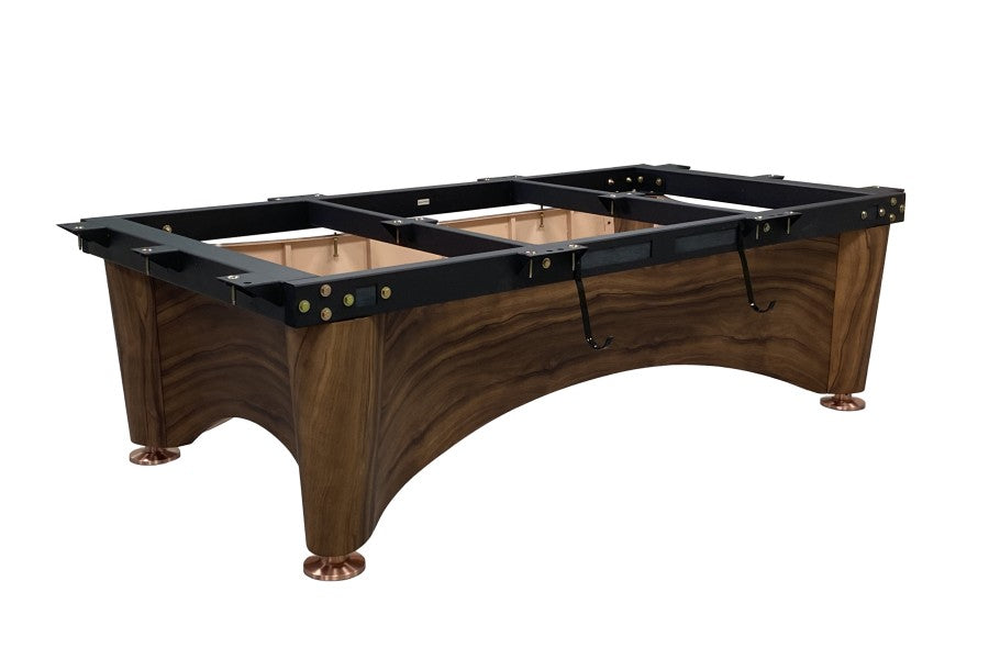 Billardtisch, Pool, Dynamic IV, modern-braun, 9 ft., Simonis 760 rot