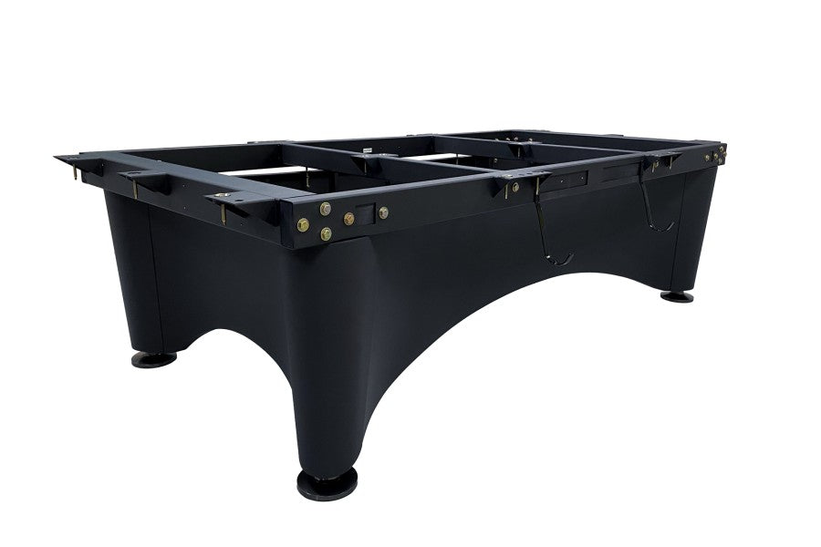 Billardtisch, Pool, Dynamic IV, glänzend schwarz, 9 ft., Simonis 760 royalblau
